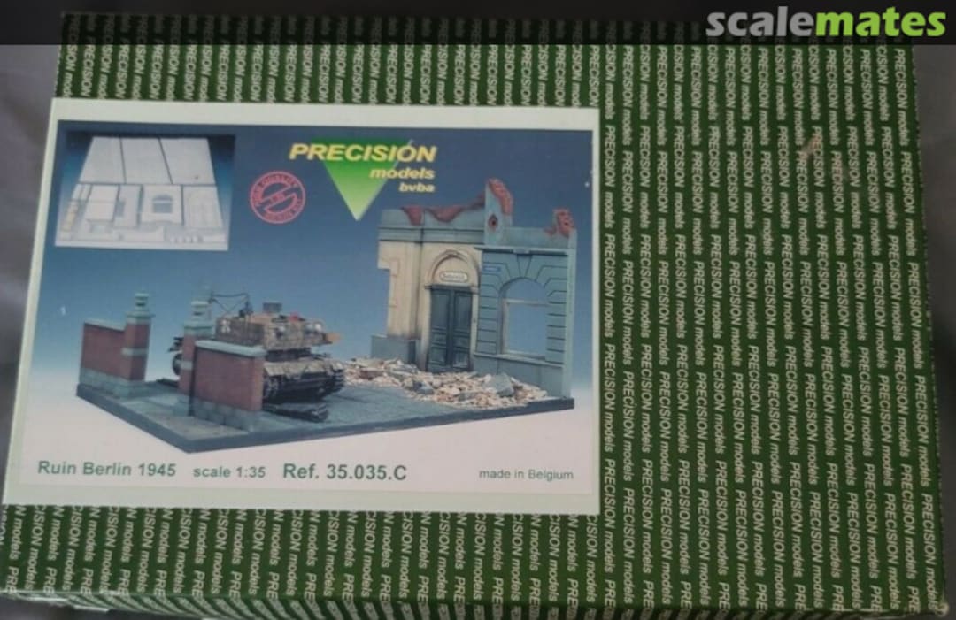 Boxart Ruine mit Grundplatte Berlin 1945 35.035.C Precision Models Boxart Ruine mit Grundplatte Berlin 1945 35.035.C Precision Models