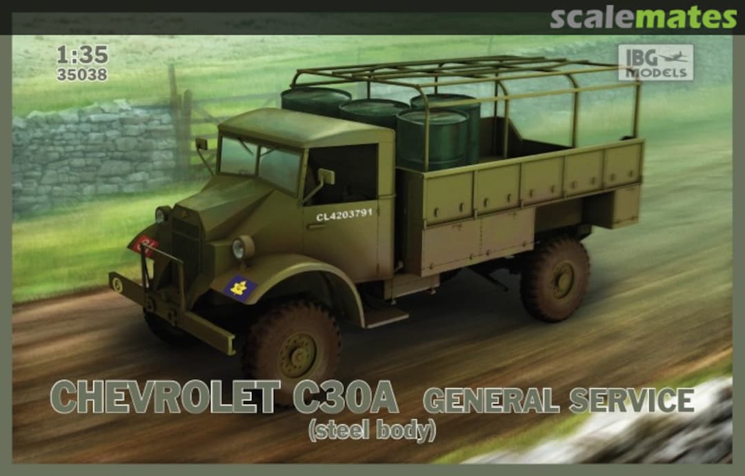 Boxart Chevrolet C30A General service 35038 IBG Models Boxart Chevrolet C30A General service 35038 IBG Models