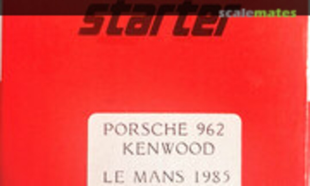 1:43 Porsche 962 - &quot;Kenwood&quot; (Starter none)