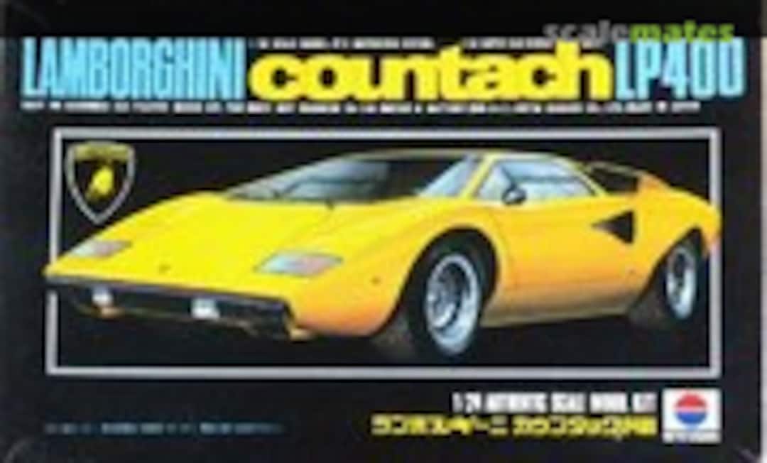 1:24 Lamborghini Countach LP400 (Nitto Kagaku 625-500)