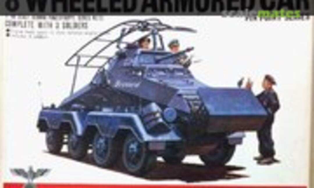 1:48 8 Wheeled Armored Car (Bandai 8238)