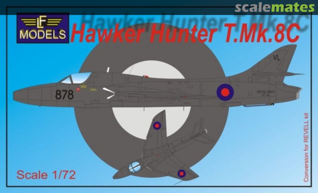 Boxart Hawker Hunter T.Mk.8C 7297 LF Models Boxart Hawker Hunter T.Mk.8C 7297 LF Models