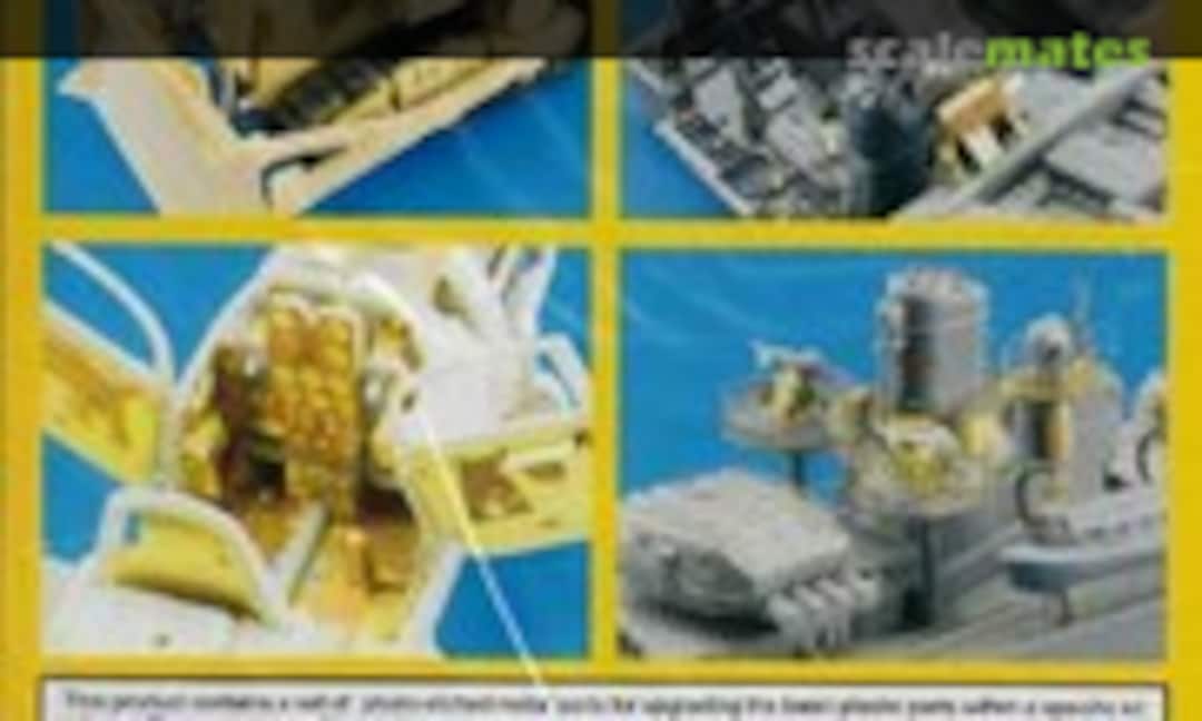 1:350 HMS Cornwall railings (Eduard 53243)