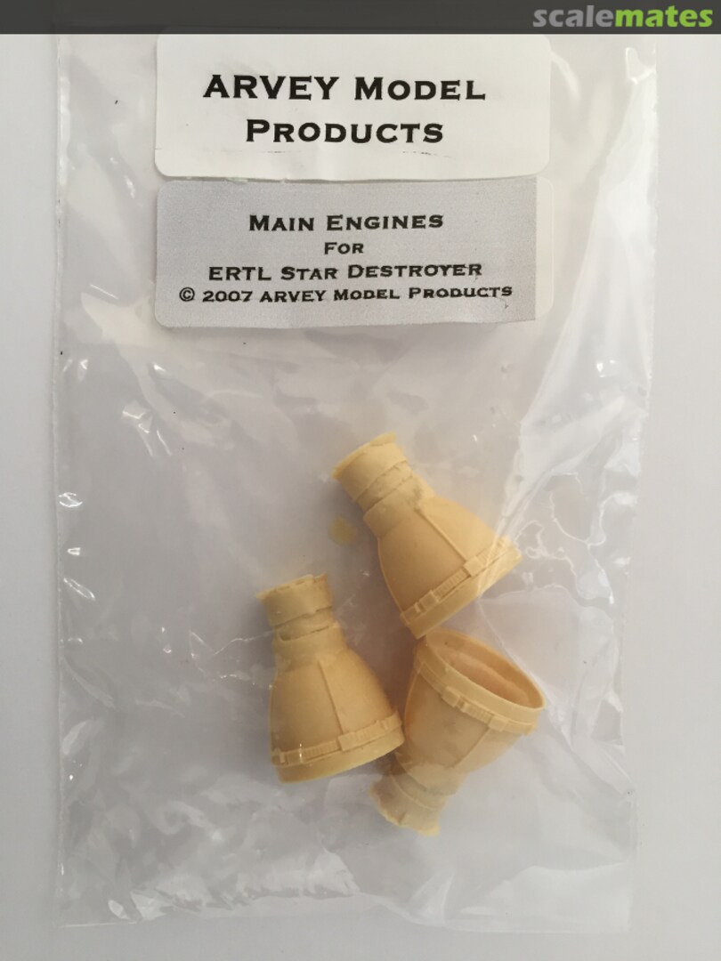 Boxart Star Destroyer Main Engines Arvey Model Products Boxart Star Destroyer Main Engines Arvey Model Products