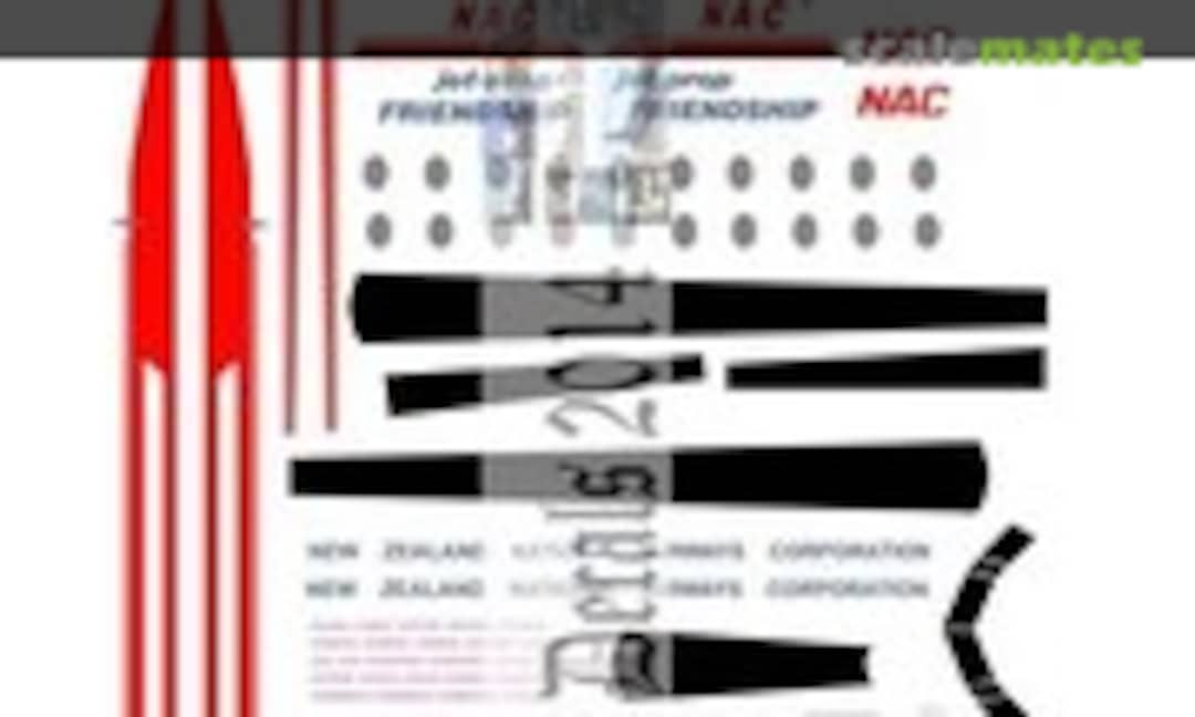 1:144 NAC F27 2nd scheme (Oldmodels Decals OMD0104) OMD0104