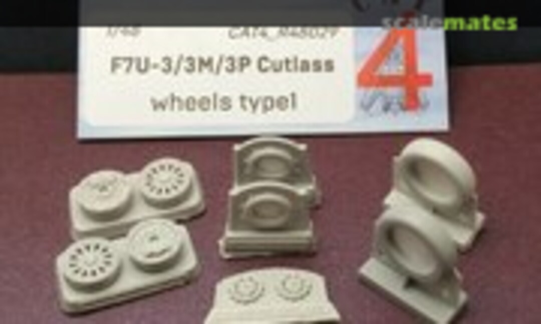 1:48 F7U-3/3M/3P Cutlass -Wheels Type 1 (CAT4 CAT4_R48029) CAT4_R48029
