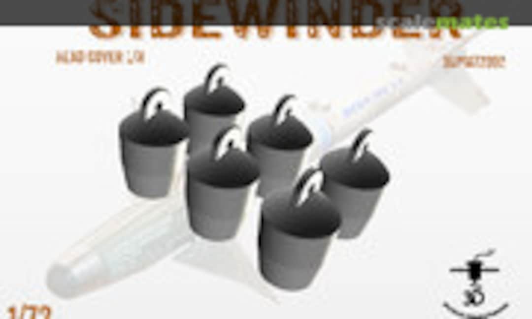 1:72 Sidewinder Head cover L/N (3D Print Mayhem 3DPM72002) 3DPM72002