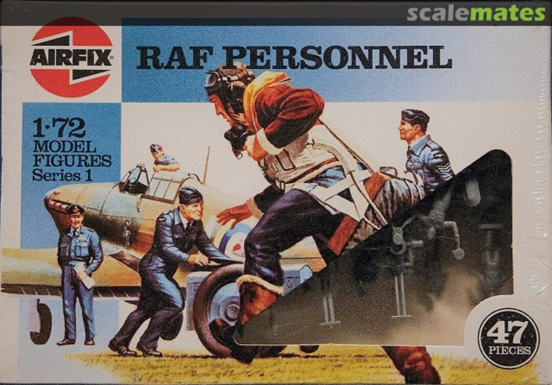 Boxart RAF Personnel 01747 Airfix Boxart RAF Personnel 01747 Airfix