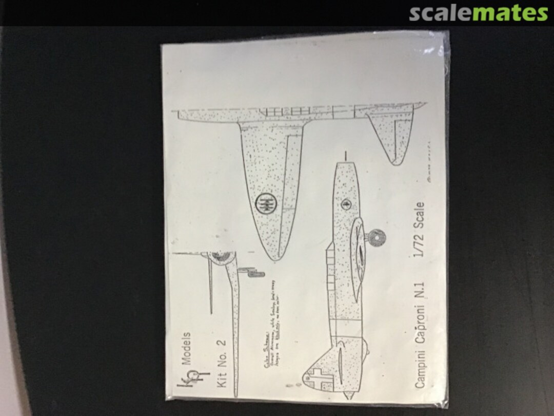 Boxart Campini Caproni 2 KPL Models