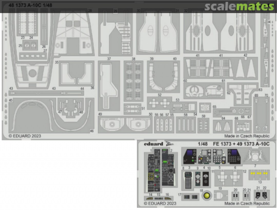 Boxart A-10C Thunderbolt II 491373 Eduard Boxart A-10C Thunderbolt II 491373 Eduard