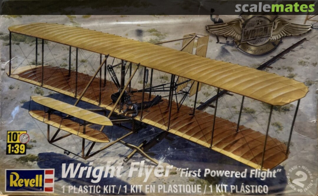 Boxart Wright Flyer "First Powered Flight" 85-5243 Revell Boxart Wright Flyer "First Powered Flight" 85-5243 Revell