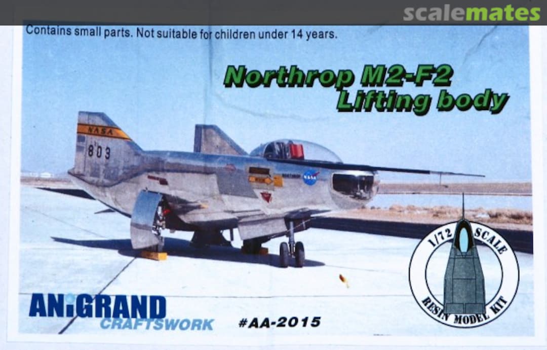 Boxart Northrop M2-F2 AA-2015 Anigrand Craftswork
