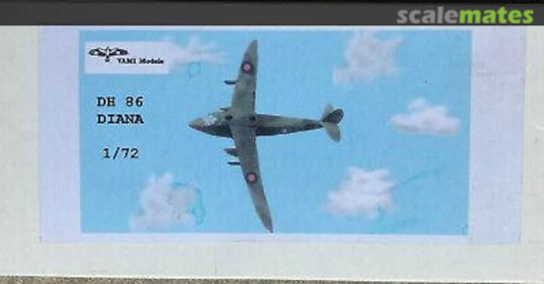 Boxart DH 86 Diana VAMI Models Boxart DH 86 Diana VAMI Models