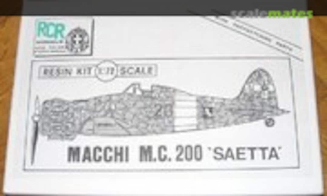 1:72 Macchi M.C. 200 'Saetta' (RCR Models RCR 006)