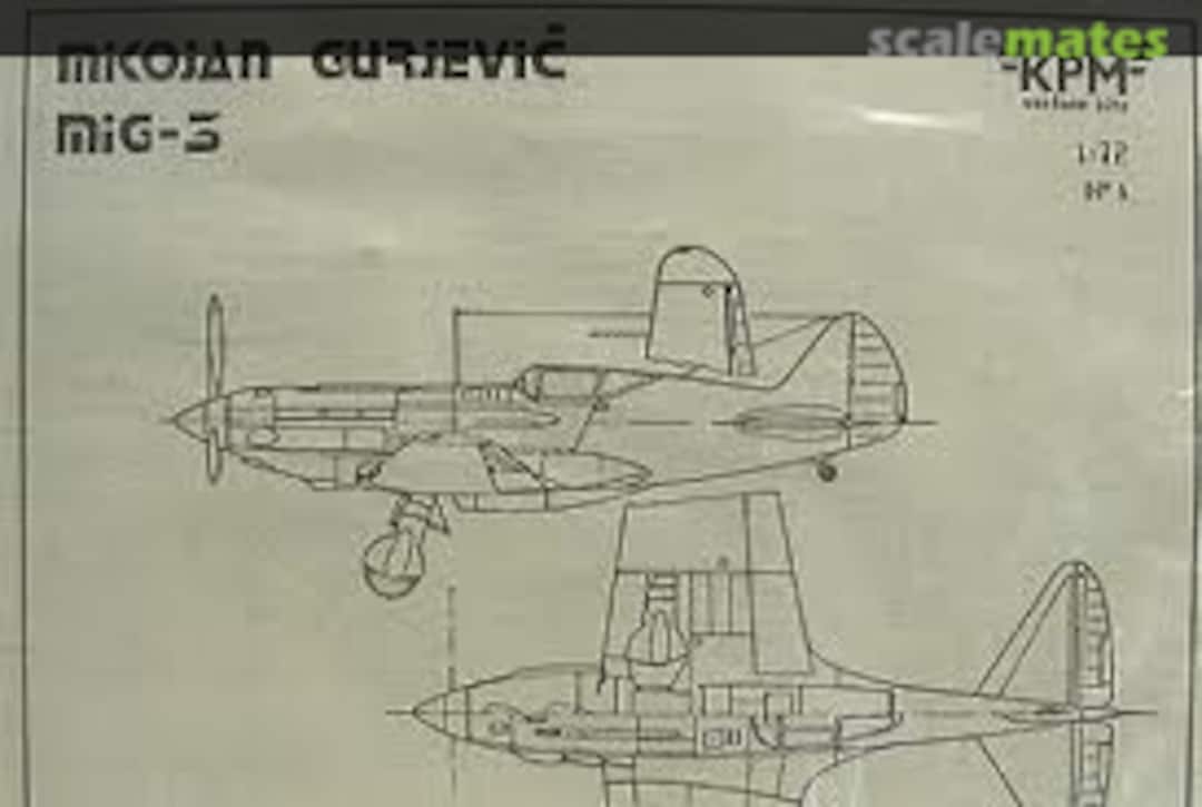 Boxart Mikojan Gurjevič MiG-3 1 KPM Boxart Mikojan Gurjevič MiG-3 1 KPM