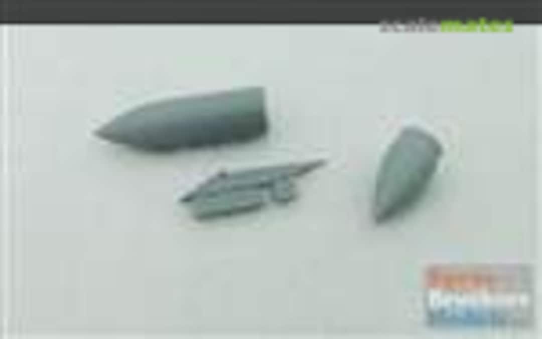 Boxart Bullpup Guidance Pod & Pylon for FJ-4B Fury 48034 AMS Resin Boxart Bullpup Guidance Pod & Pylon for FJ-4B Fury 48034 AMS Resin