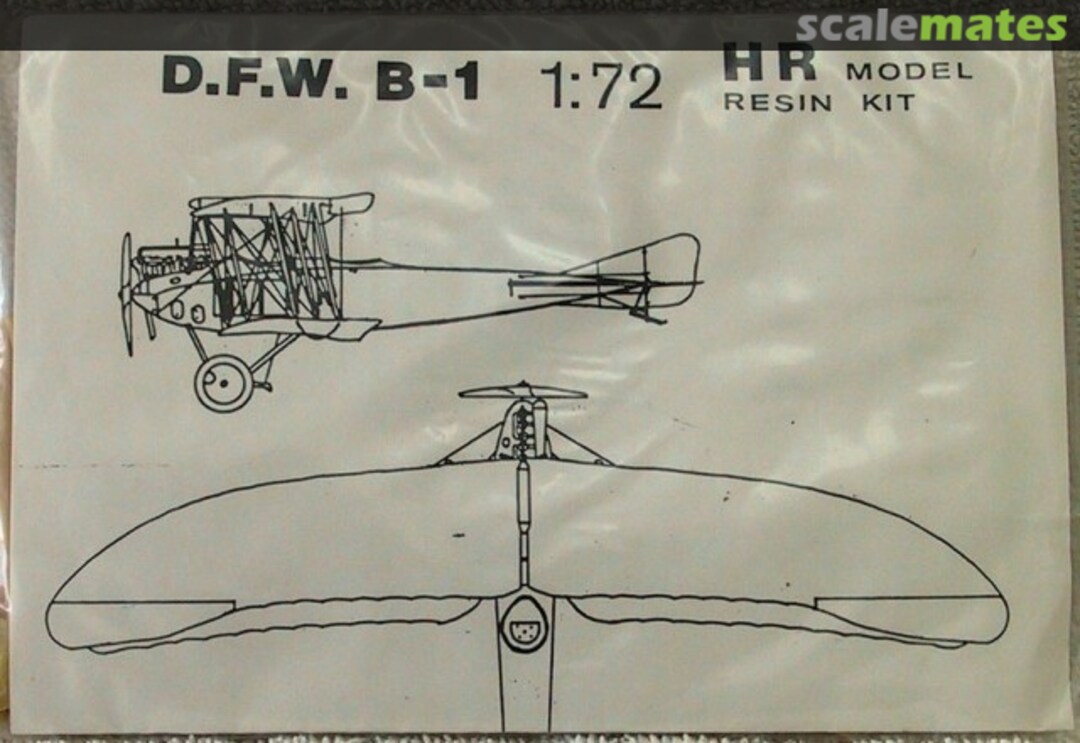 Boxart D.F.W. B-1 HR Model Boxart D.F.W. B-1 HR Model