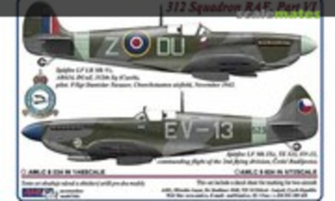 1:48 312th Squadron RAF, Part VI (AML AMLC8034) AMLC8034