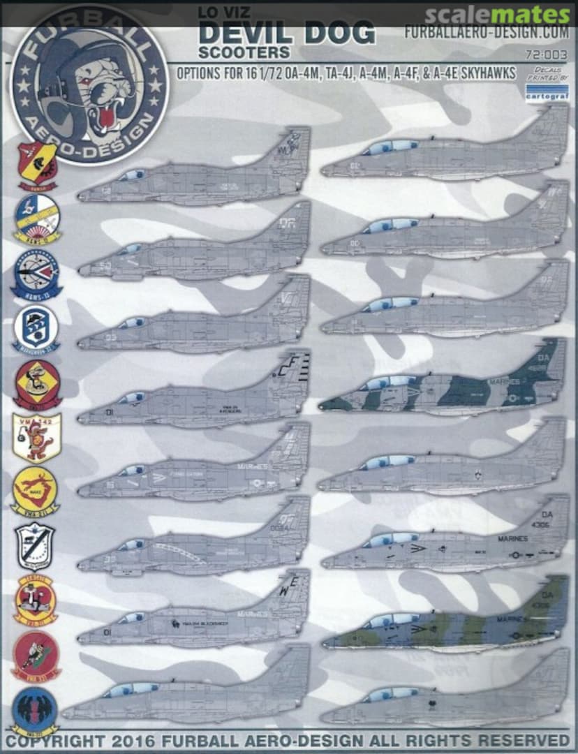 Boxart Lo Viz Devil Dog Scooters 72-003 Furball Aero-Design Boxart Lo Viz Devil Dog Scooters 72-003 Furball Aero-Design