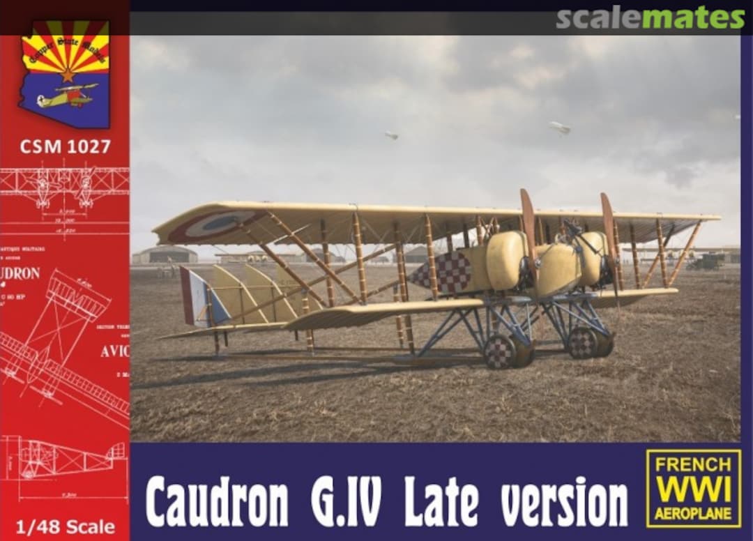 Boxart Caudron G.IV CSM 1027 Copper State Models