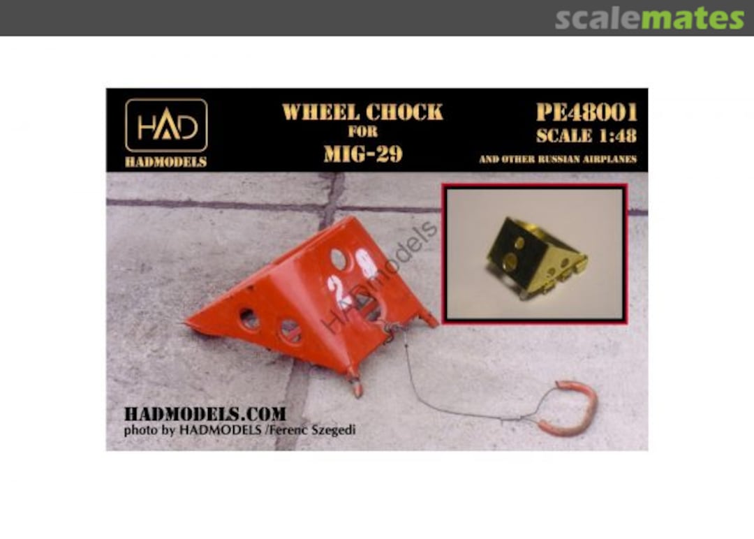 Boxart Wheel Chock for MIG-29 and other Russian Planes PE448001 HADmodels 