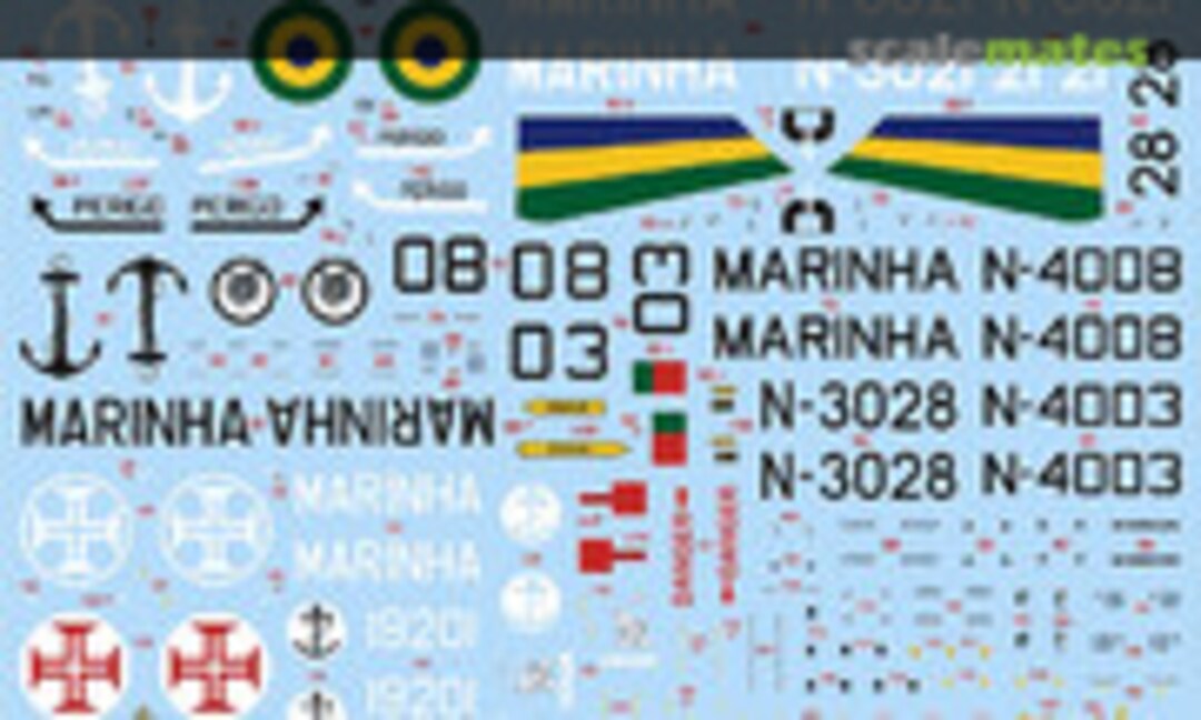 1:48 Westland Super Lynx - Brasil / Portugal / UK (FCM 48-050) 48-050