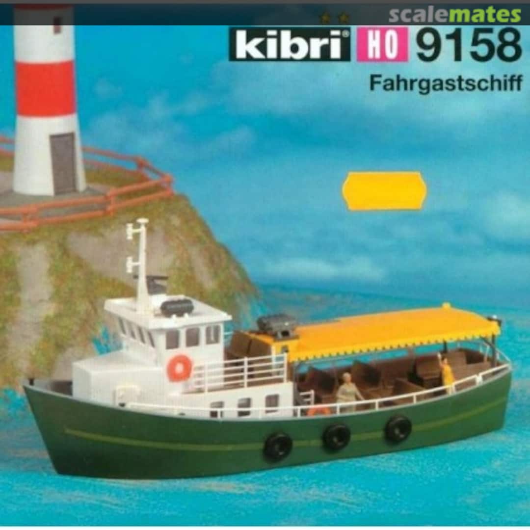 Boxart Fahrgastschiff 9158 Kibri Boxart Fahrgastschiff 9158 Kibri