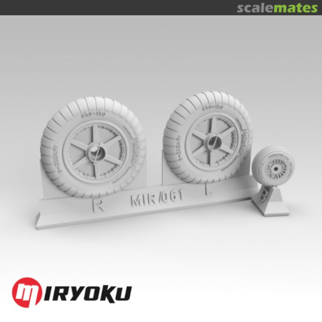 Boxart BF 109E/F/G2 Wheels, Early Version 650x150 MIR/061 Miryoku Boxart BF 109E/F/G2 Wheels, Early Version 650x150 MIR/061 Miryoku
