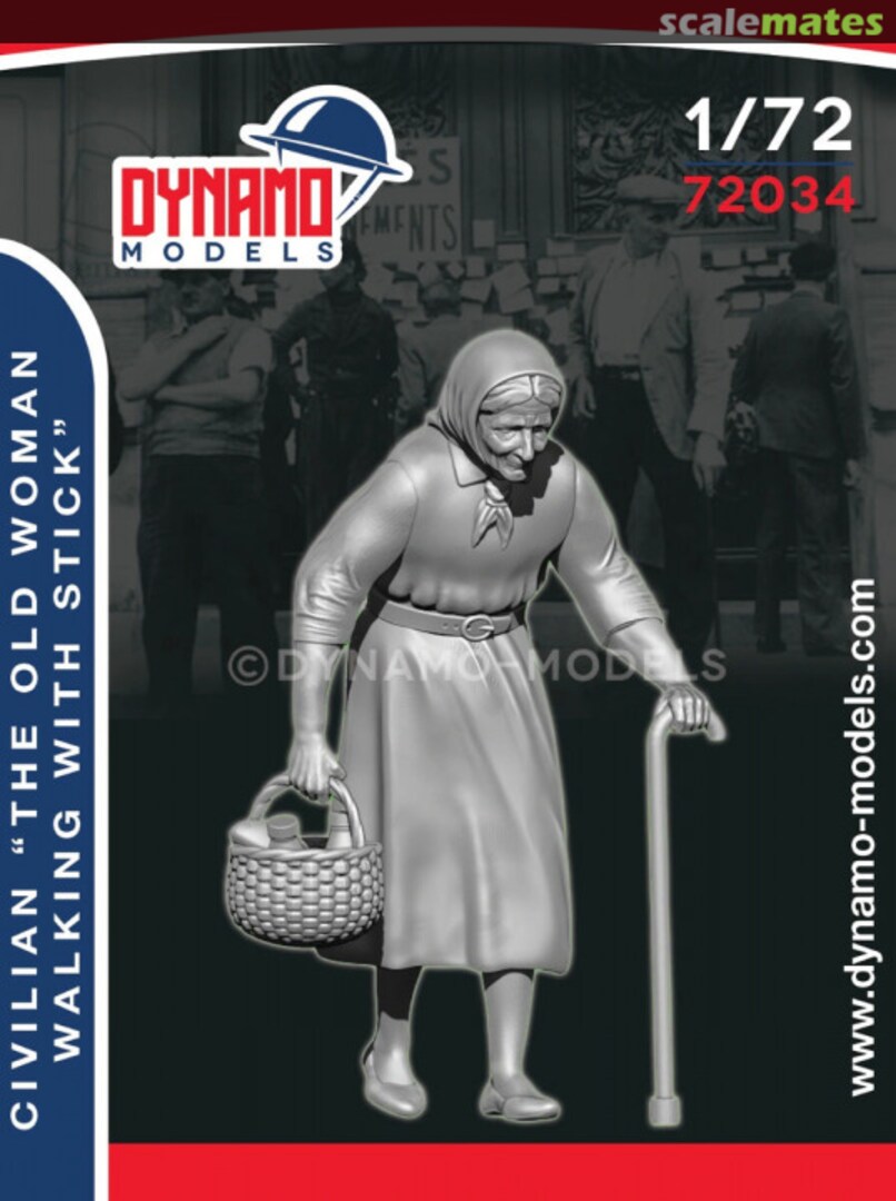 Boxart Civilian - The Old Woman Walking With Stick 72034 Dynamo Models Boxart Civilian - The Old Woman Walking With Stick 72034 Dynamo Models