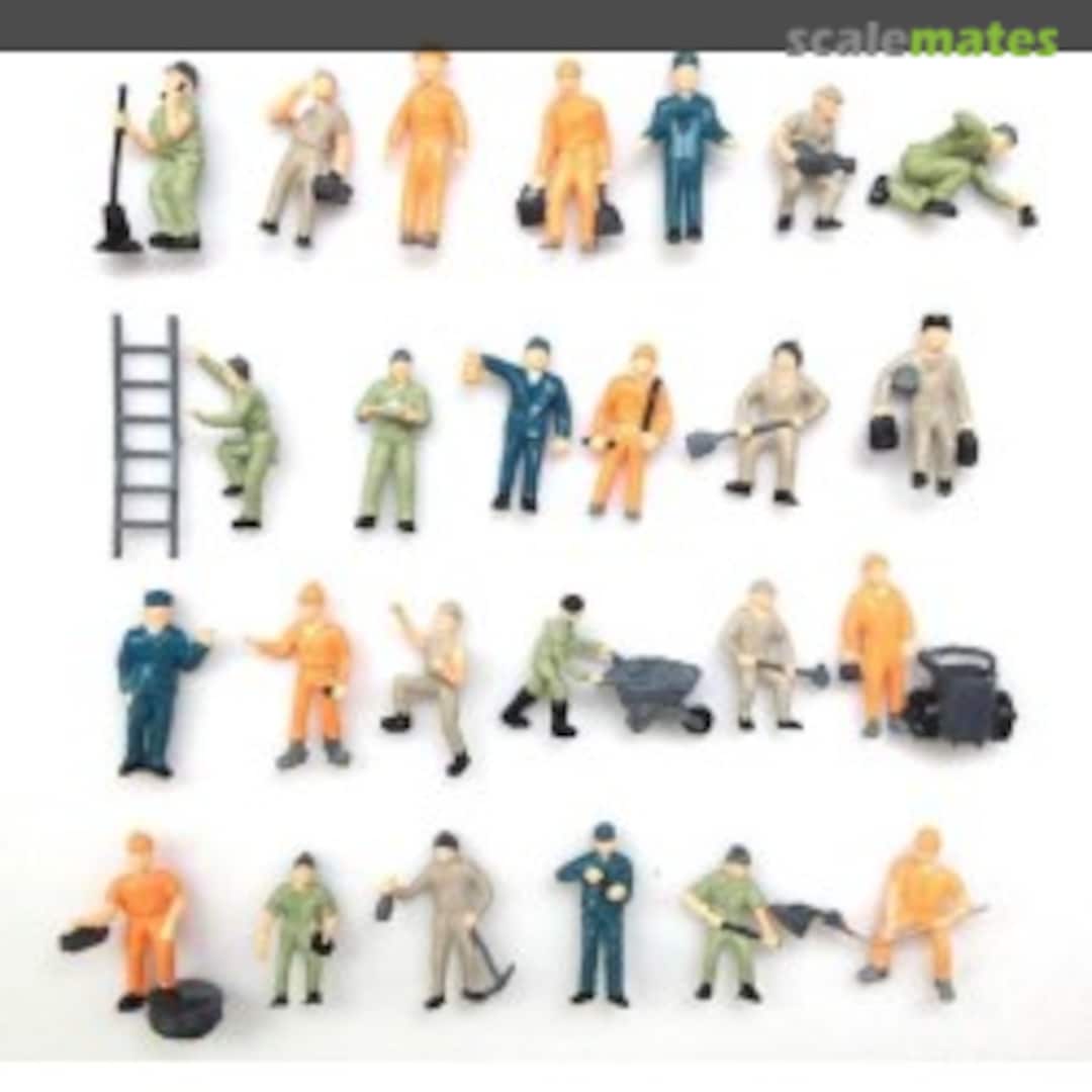 Boxart Civilian workers 72.90.002 Unicorn Models Boxart Civilian workers 72.90.002 Unicorn Models