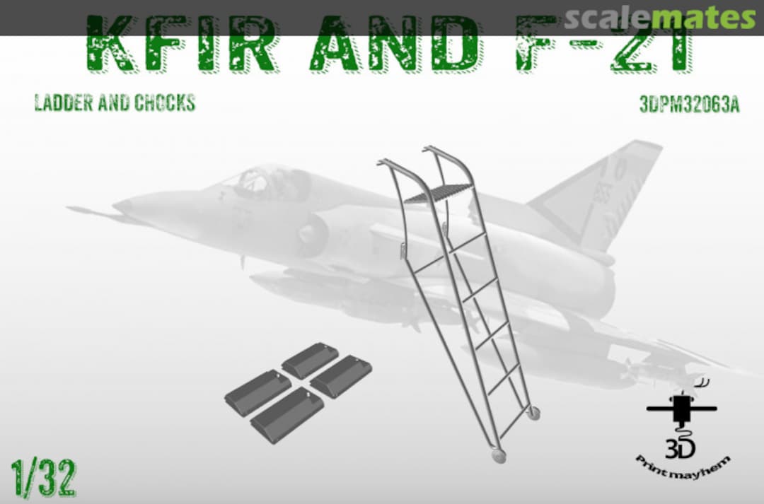 Boxart Kfir and F-21 3DPM32063A 3D Print Mayhem