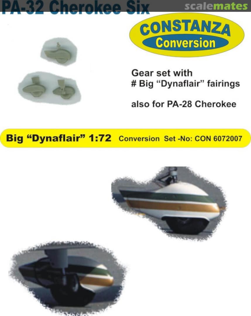 Boxart PA-28/PA-32 Dynaflair Landing Gear Conversion CON 6072007 Constanza Kit Boxart PA-28/PA-32 Dynaflair Landing Gear Conversion CON 6072007 Constanza Kit