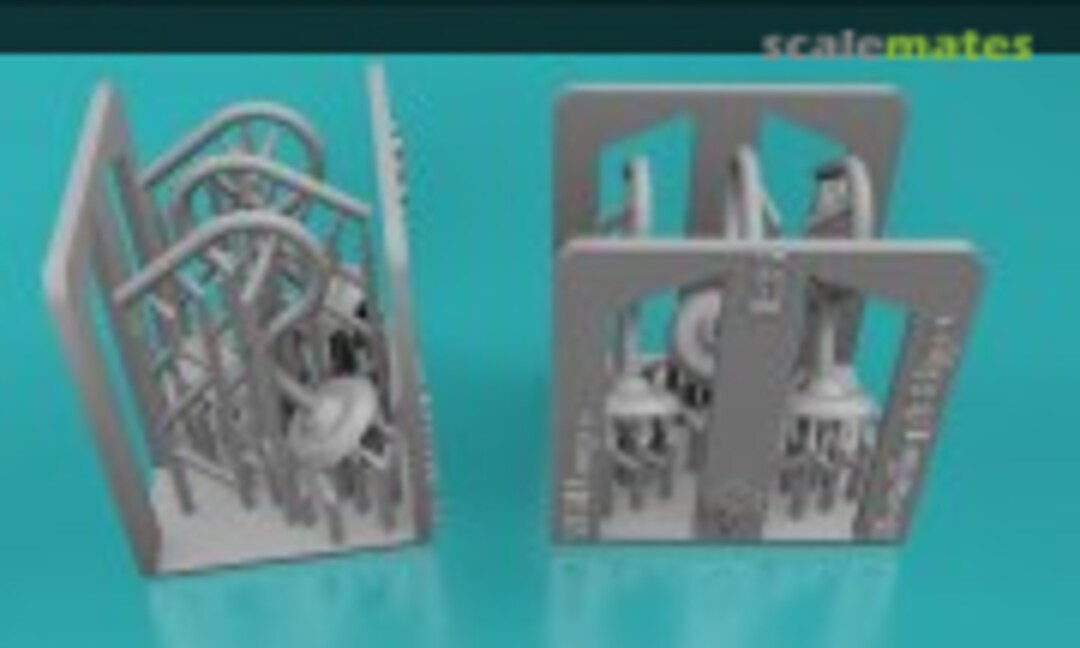 1:35 Wall Lamp Mount - Type AB - 3 pieces (EMP3d 35080223) 35080223