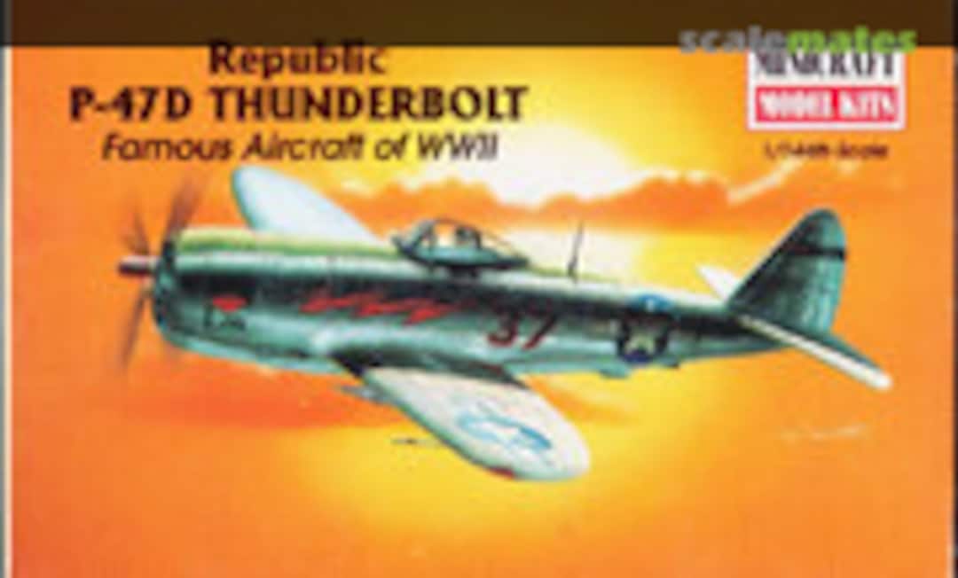 1:144 Republic P-47D Thunderbolt (Minicraft Model Kits 14413)