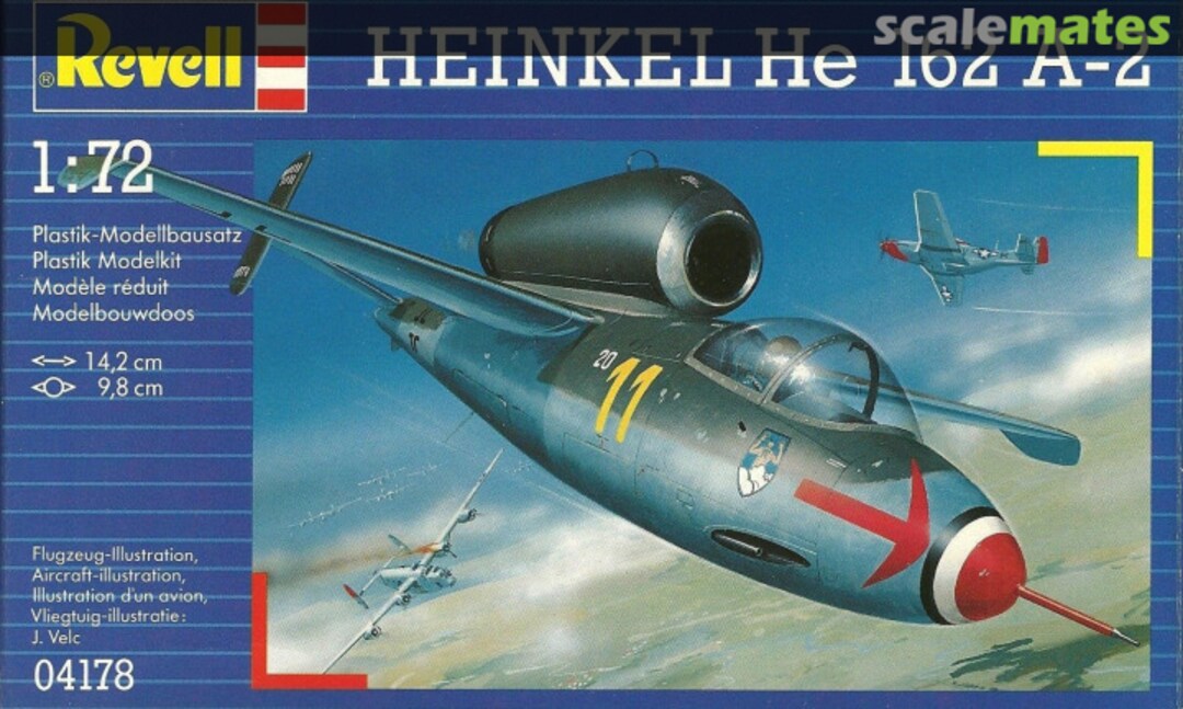 Boxart Heinkel He 162 A-2 04178 Revell Boxart Heinkel He 162 A-2 04178 Revell