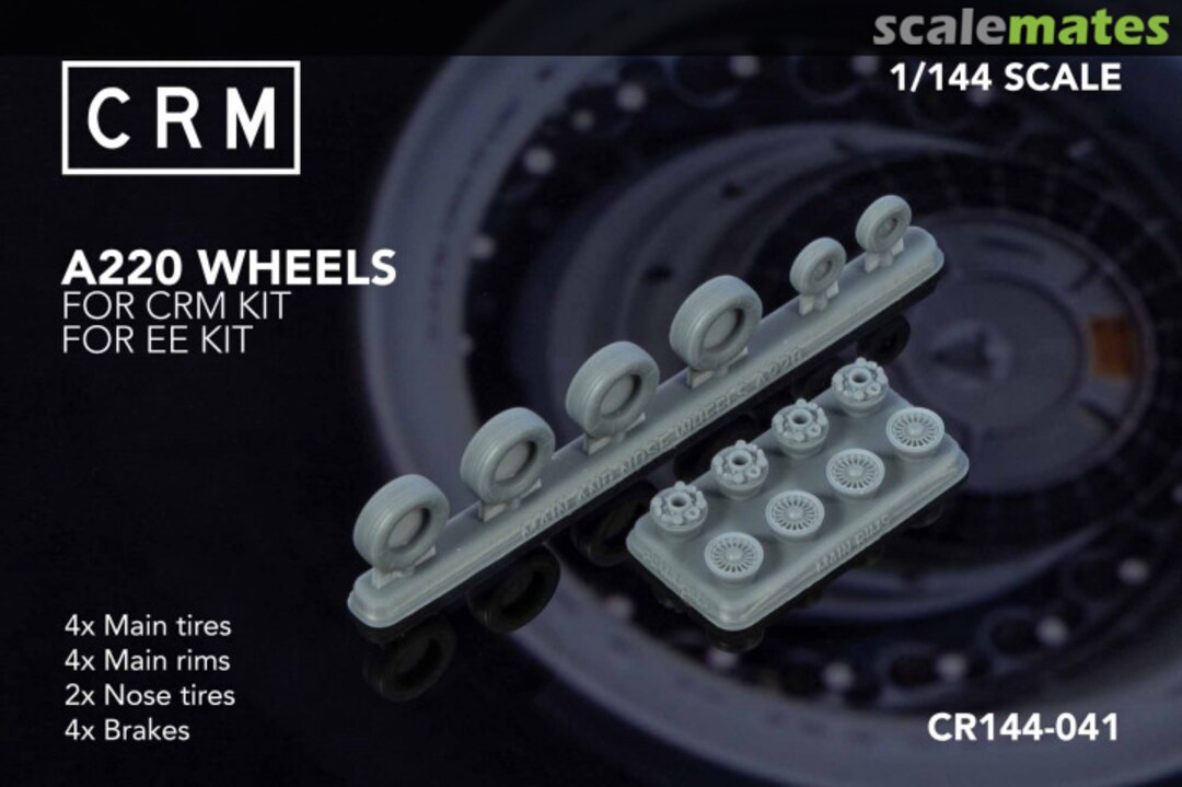 Boxart A220 Wheels CR144-041 CRM Boxart A220 Wheels CR144-041 CRM