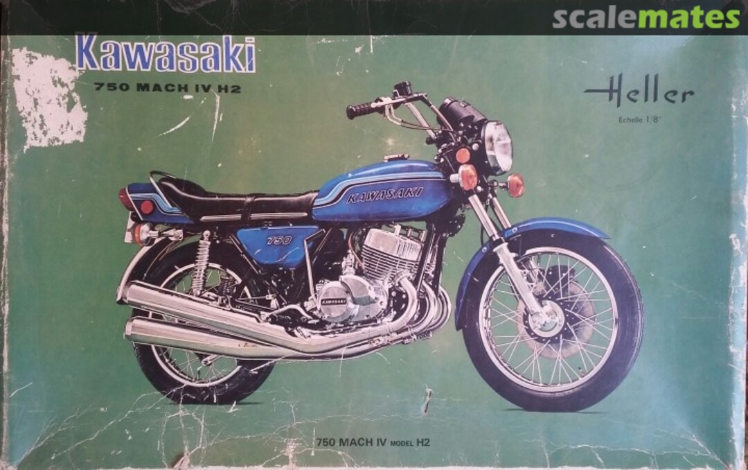 Boxart Kawasaki 750 Mach IV H2 L977 Heller Boxart Kawasaki 750 Mach IV H2 L977 Heller