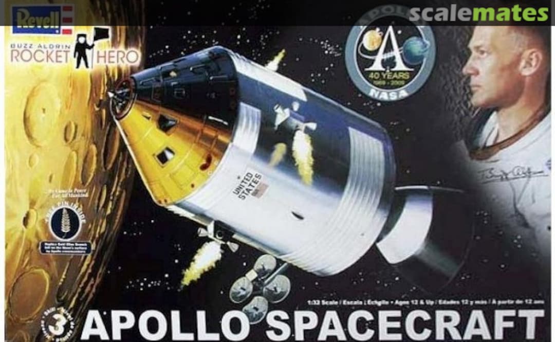 Boxart Apollo Spacecraft 85-5086 Revell Boxart Apollo Spacecraft 85-5086 Revell