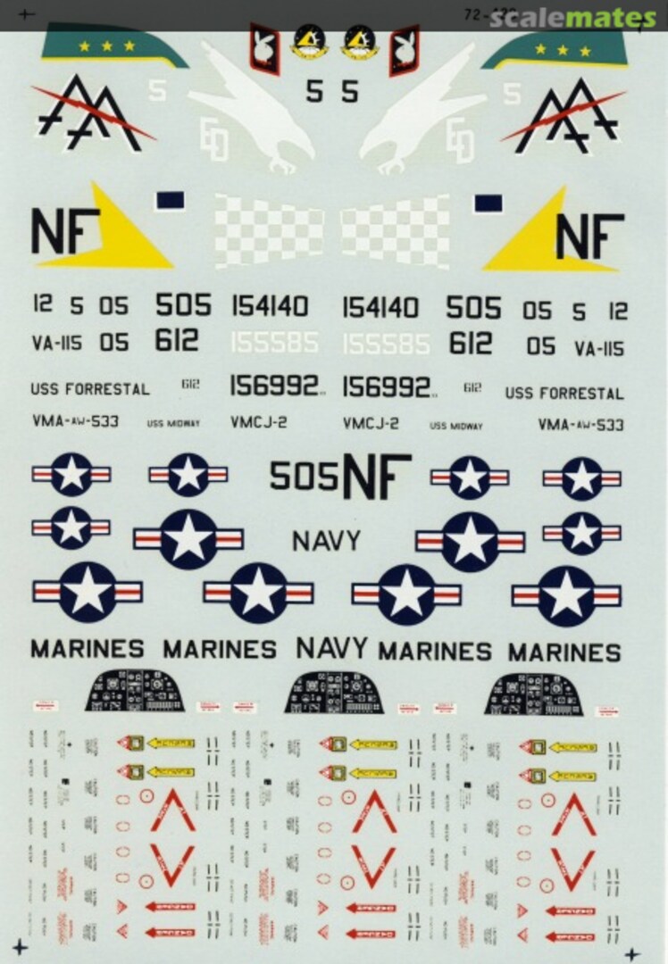 Boxart Grumman Intruders 72-428 Microscale Boxart Grumman Intruders 72-428 Microscale