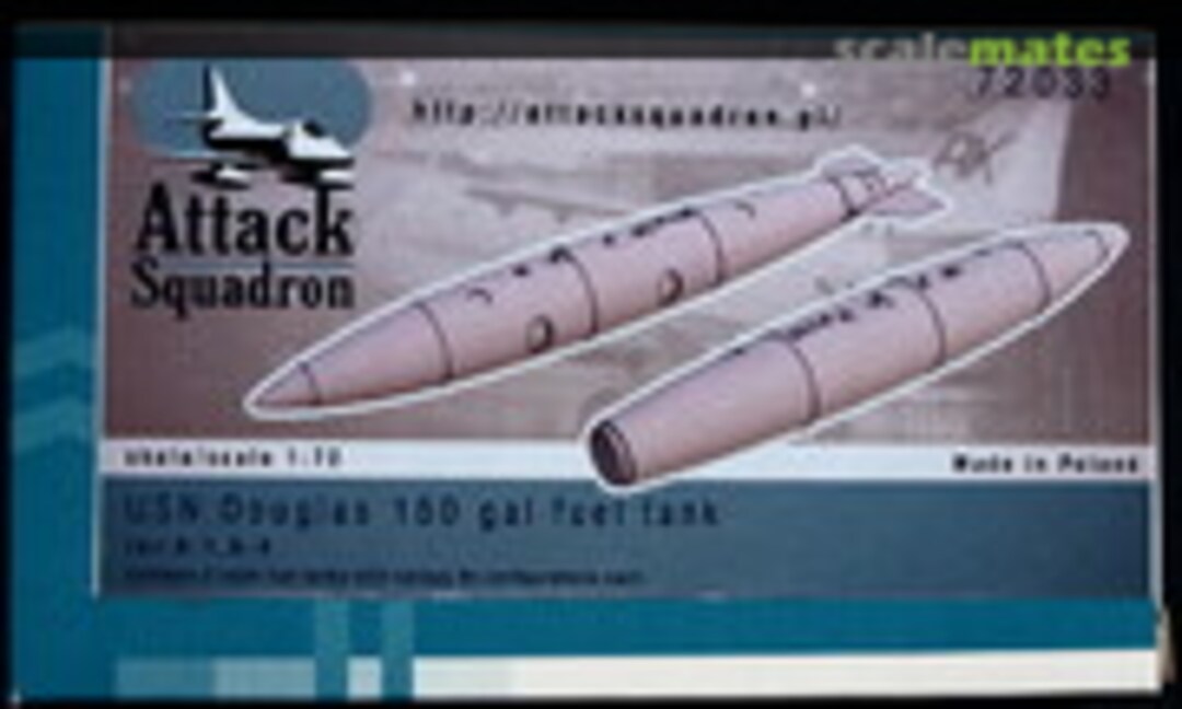 1:72 USN 150 gal Douglas Fuel Tanks 2pcs (Attack Squadron 72033) 72033