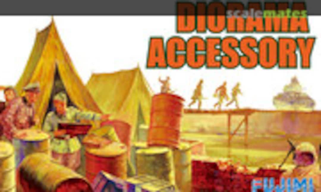 1:76 Diorama Accessories Set (Fujimi 76123) 76123