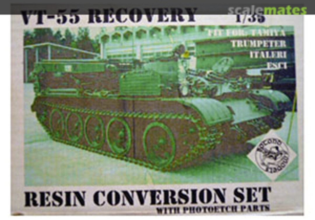Boxart VT-55 RECOVERY resin conversion set BTN01 Botond Models Boxart VT-55 RECOVERY resin conversion set BTN01 Botond Models