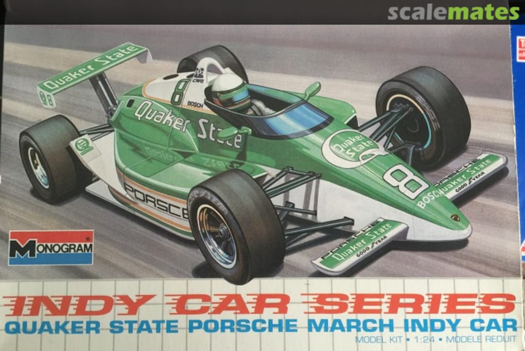 Boxart Porsche March Indy Car 85-4171 Monogram Boxart Porsche March Indy Car 85-4171 Monogram