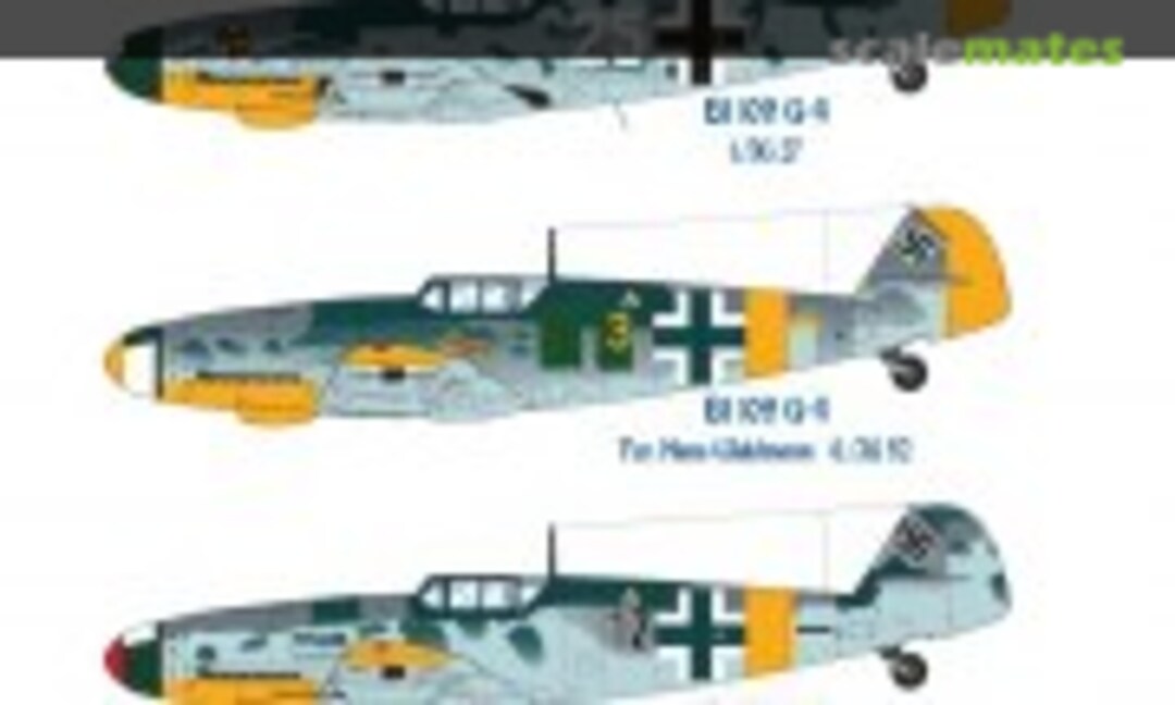 1:32 Messerschmitt Bf 109 G-4s (Eagle Editions EagleCals EC32-48) EagleCals EC32-48