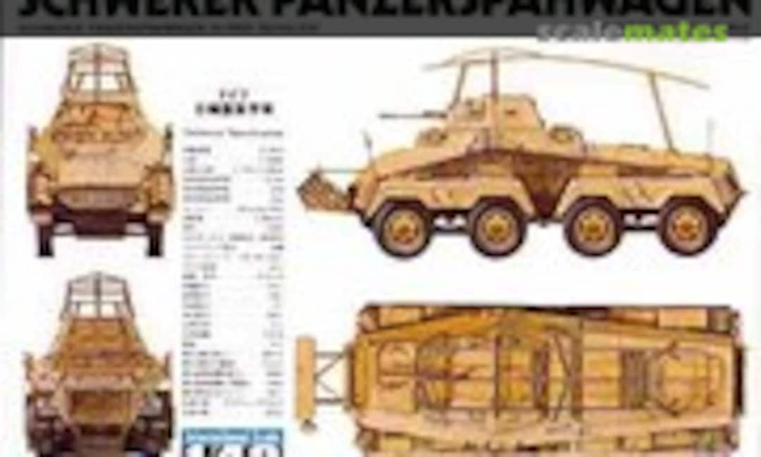 1:48 Schwerer PanzerSpähwagen (8-Rad) (Bandai 35425)