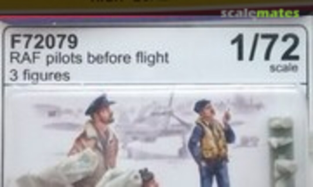 1:72 RAF pilots before flight (3 fig.) (CMK F72079) F72079