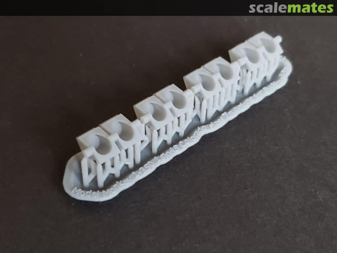 Boxart Colorado class 16"/45 cal Trunnions 350-BB45 trnn BWN Model Monkey Boxart Colorado class 16"/45 cal Trunnions 350-BB45 trnn BWN Model Monkey