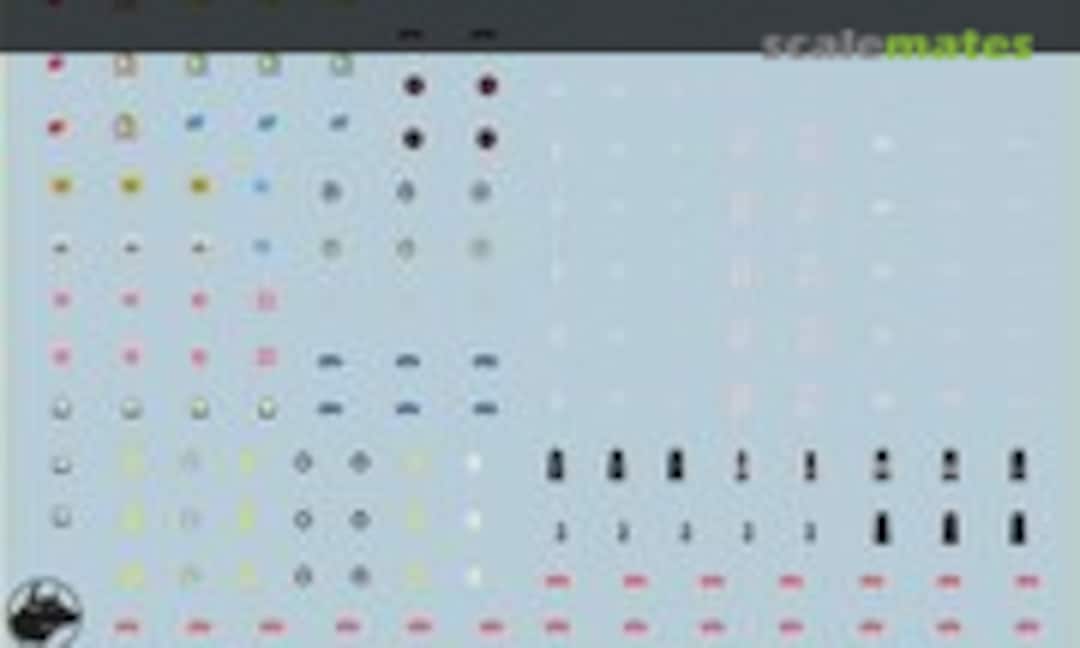 1:35 Stopnie wojskowe i odznaki PSZ 40-46 (ToRo Model 35D39)