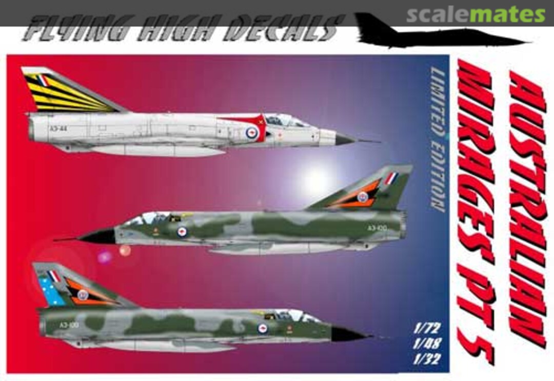 Boxart Australian Mirages Pt.5 48 Flying High Decals Boxart Australian Mirages Pt.5 48 Flying High Decals