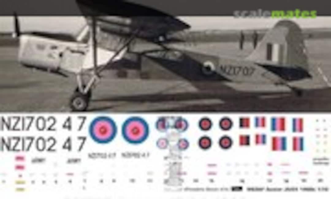 1:72 RNZAF Auster J5s/C4 1960s schemes (Oldmodels Decals OMD0989) OMD0989